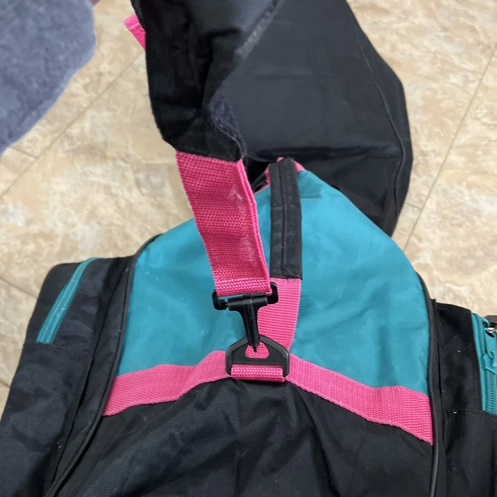 Vintage Makena Golf Bag Lightweight Y2K 90s Colorblock